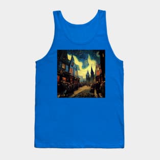 Starry Night in Diagon Alley Tank Top